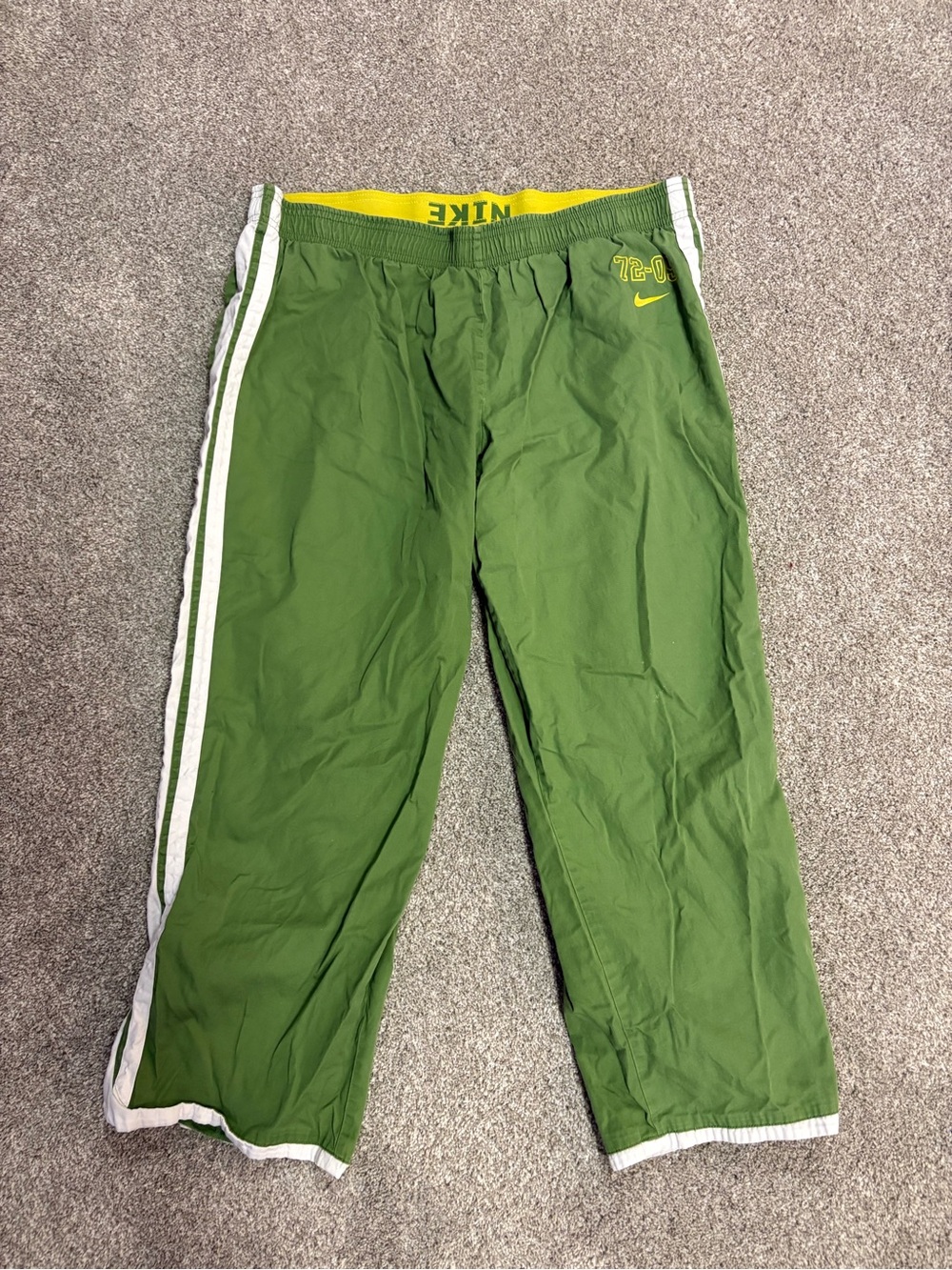 Nike Green Capri Track Pants